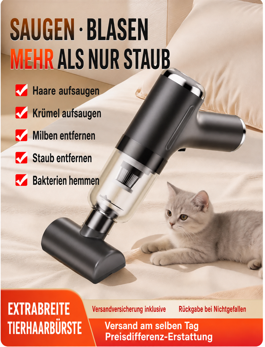 Handstaubsauger für den Hausgebrauch
