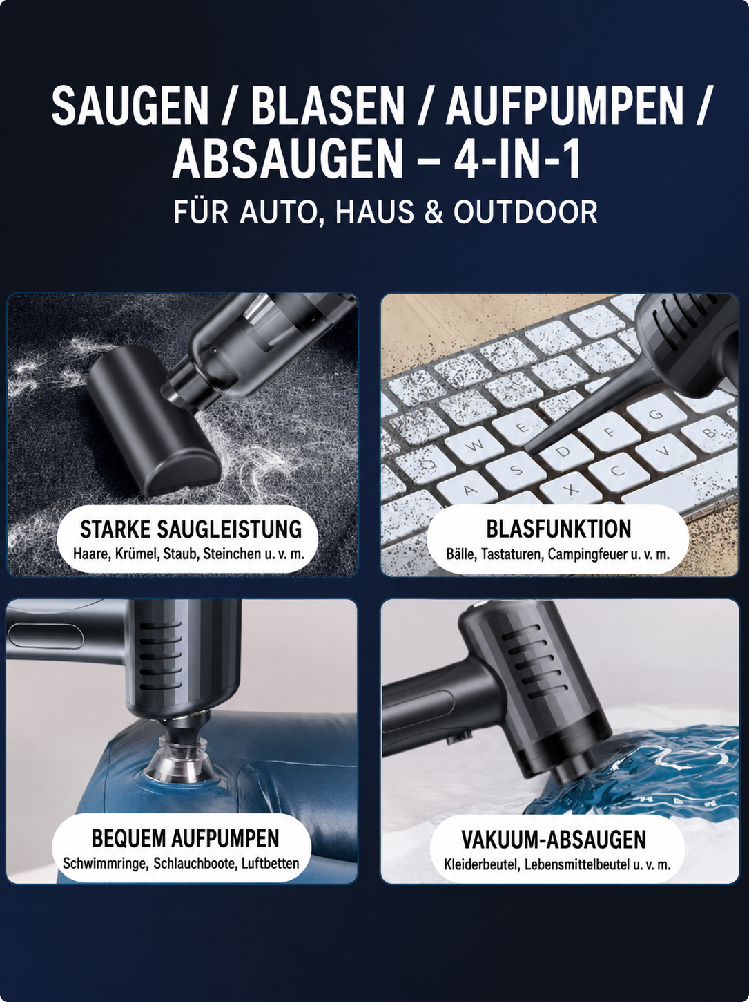 Handstaubsauger für den Hausgebrauch
